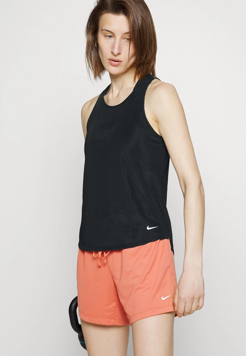 Nike Performance Damen ONE BREATHE TANK - Top - Black/white 5 Nike Performance Damen ONE BREATHE TANK - Top - Black/white – Bild 5