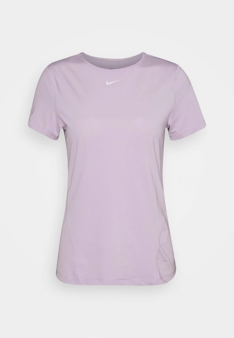 Nike Performance Damen ALL OVER - T-Shirt Basic - Iced Lilac/white 1 Nike Performance Damen ALL OVER - T-Shirt Basic - Iced Lilac/white