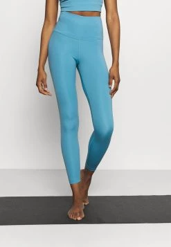 Nike Performance Damen THE YOGA - Tights - Cerulean/light Armory Blue