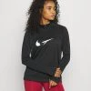 Nike Performance RUN - Langarmshirt - Black/off Noir/white | Damen
