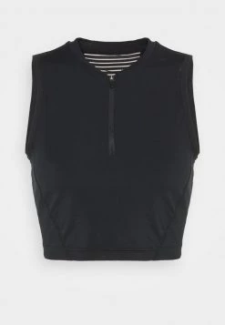 Nike Performance Damen CROP TANK - Top - Black/white 10 Nike Performance Damen CROP TANK - Top - Black/white -Angebote Nike Store 0ccf8d6fa2be437c834a1f3e463ec6f1