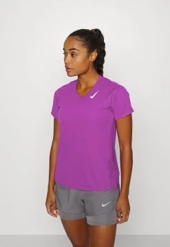 Nike Performance Damen RACE - Sport T-shirt - Vivid Purple