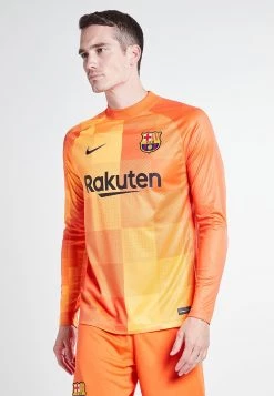Nike Performance Herren Fußball-Trikot - Electro Orange/bright Citrus/black