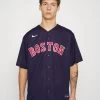 Nike Performance Herren MLB BOSTON RED SOX OFFICIAL REPLICA ALTERNATE - T-Shirt Print - Pro Navy
