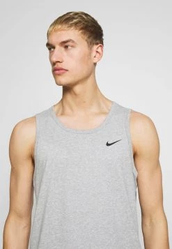 Nike Performance Herren DRY TANK SOLID - Sport T-shirt - Grey Heather -Angebote Nike Store 0e08b74d447c4e4591ad9005fc0acc77