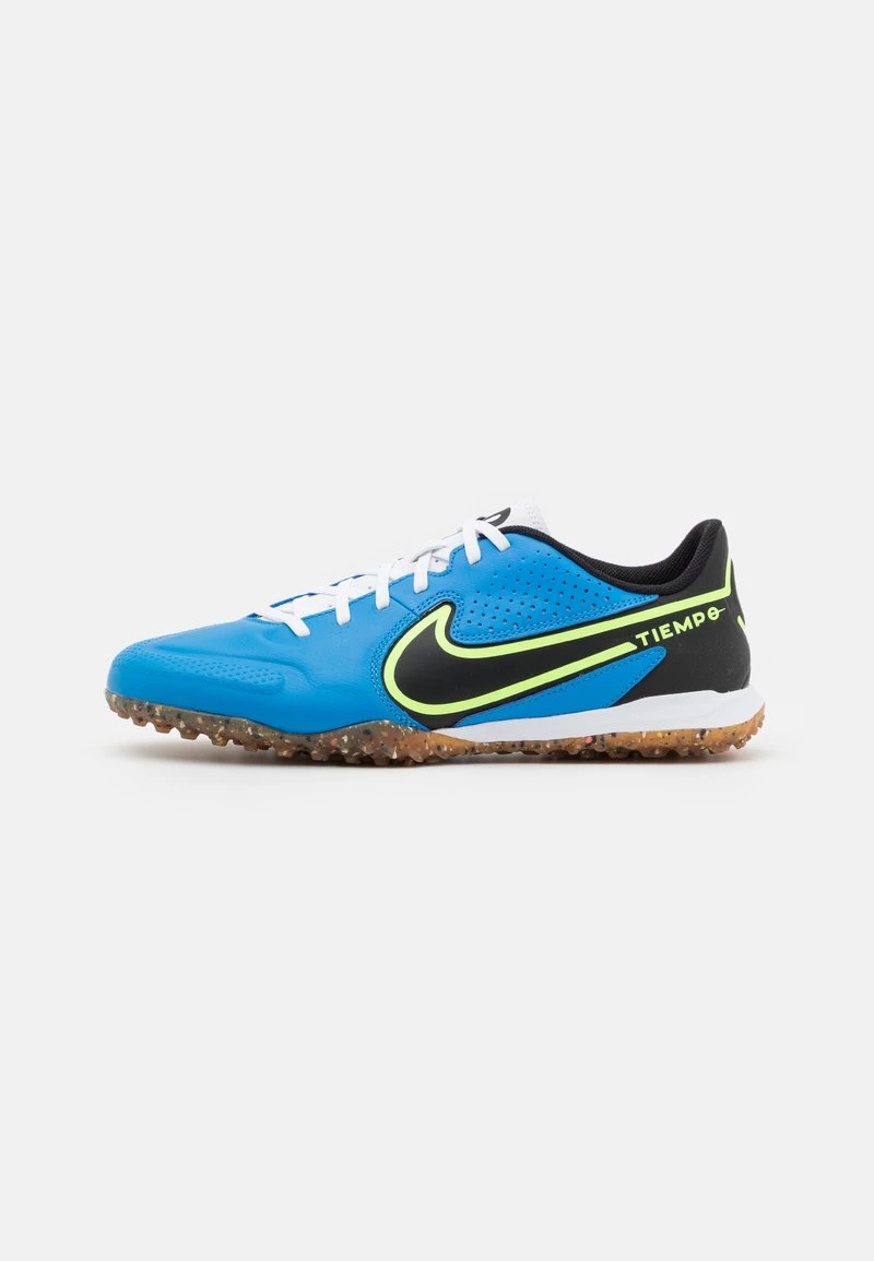 Nike Performance Herren TIEMPO LEGEND 9 ACADEMY TF - Fußballschuh Multinocken - Light Photo Blue/black/lime Glow 1 Nike Performance Herren TIEMPO LEGEND 9 ACADEMY TF - Fußballschuh Multinocken - Light Photo Blue/black/lime Glow