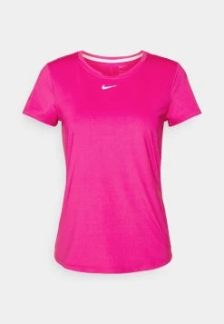 Nike Performance ONE SLIM - Sport T-shirt - Active Pink/white | Damen -Angebote Nike Store 0e32fbebfbb04f359218ef0e2dbbff7c