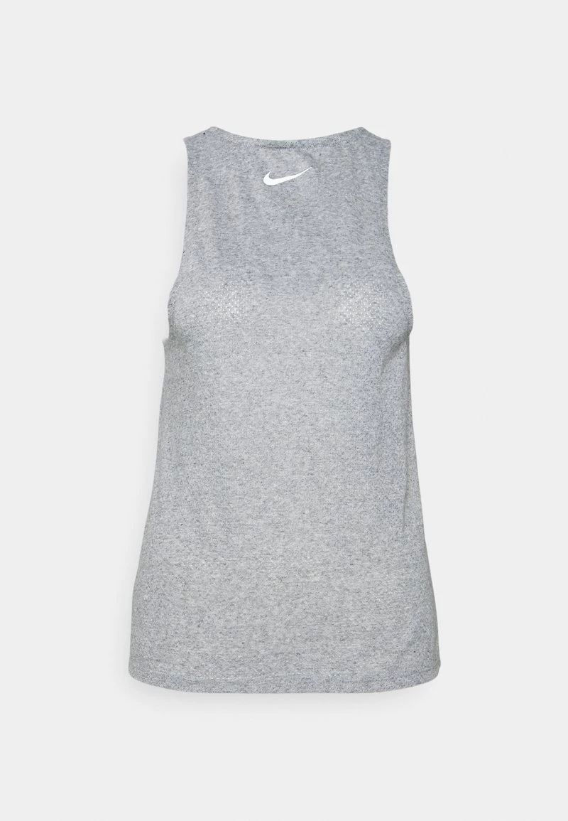 Nike Performance Damen TRAIL TANK - Top - Dark Grey Heather/white 3 Nike Performance Damen TRAIL TANK - Top - Dark Grey Heather/white – Bild 3