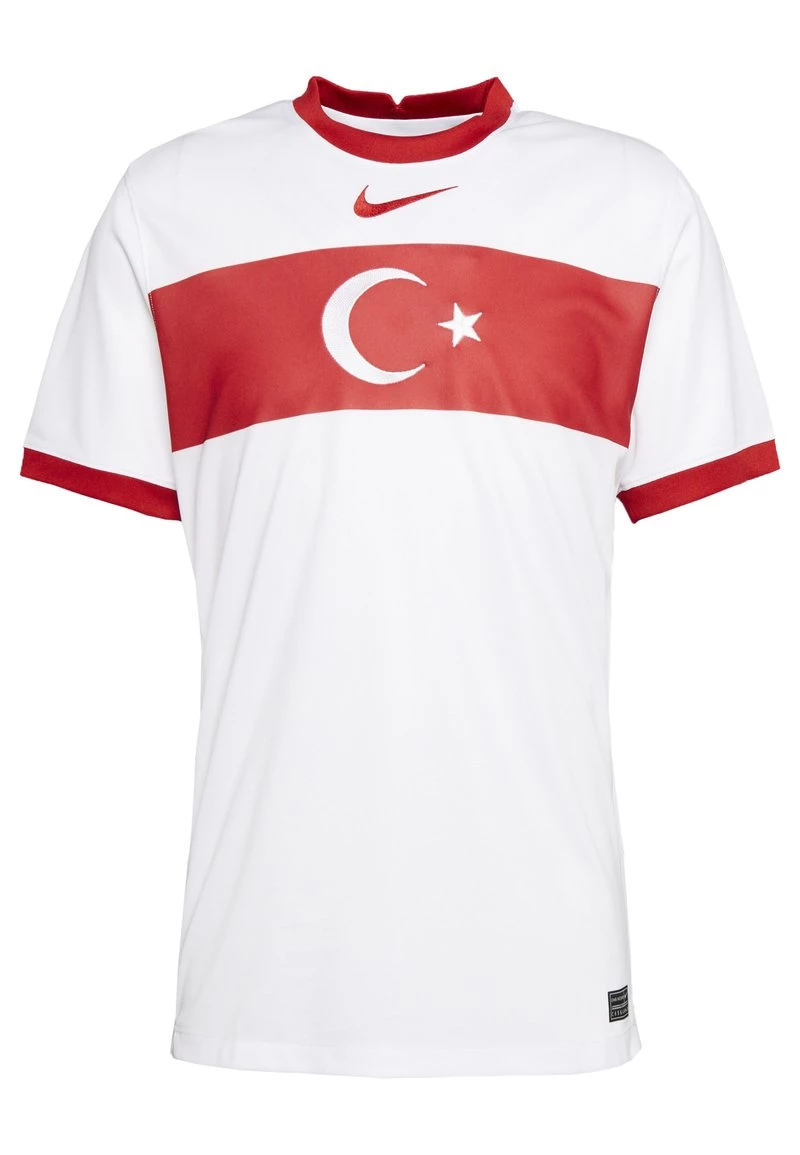 Nike Performance Herren T-SHIRT TÜRKEI 2020 STADION HOME - Vereinsmannschaften - White/sport Red 5 Nike Performance Herren T-SHIRT TÜRKEI 2020 STADION HOME - Vereinsmannschaften - White/sport Red – Bild 5