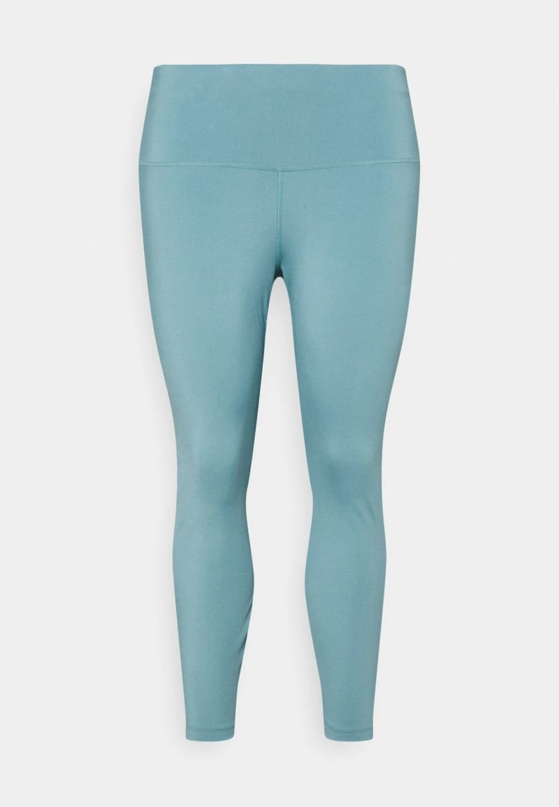 Nike Performance Damen THE YOGA 7/8 PLUS - Tights - Cerulean/light Armory Blue 1 Nike Performance Damen THE YOGA 7/8 PLUS - Tights - Cerulean/light Armory Blue