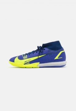 Nike Performance Herren MERCURIAL 8 ACADEMY IC - Fußballschuh Halle - Lapis/volt/blue Void