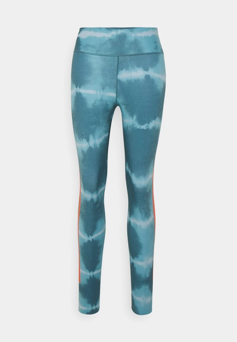 Nike Performance Damen ONE LUXE - Tights - Ash Green/rush Orange 6 Nike Performance Damen ONE LUXE - Tights - Ash Green/rush Orange – Bild 6