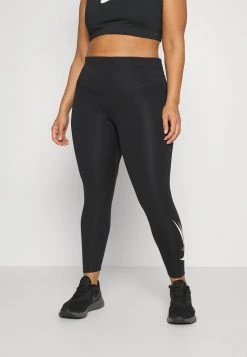 Nike Performance Damen RUN 7/8 PLUS - Tights - Black/white