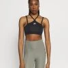 Nike Performance Damen INDY AIR - Sport-BH Mit Leichter Stützkraft - Iron Grey/black/white
