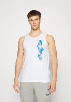 Nike Performance TANK - Top - White | Herren