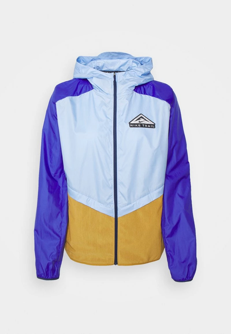 Nike Performance Damen TRAIL - Laufjacke - Aluminum/lapis/midnight Navy/black 5 Nike Performance Damen TRAIL - Laufjacke - Aluminum/lapis/midnight Navy/black – Bild 5