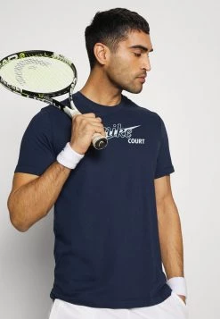 Nike Performance Herren TEE TENNIS - T-Shirt Print - Obsidian/mint Foam -Angebote Nike Store 1009b9ad756340938793eba7d5962aae