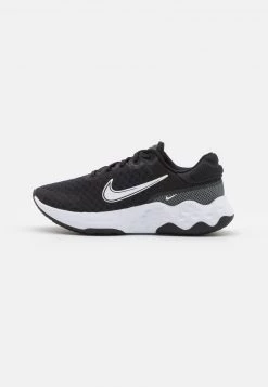 Nike Performance Damen RENEW RIDE 3 - Laufschuh Neutral - Black/white/dark Smoke Grey/smoke Grey