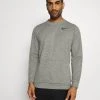Nike Performance CREW - Sweatshirt - Dark Grey Heather/black | Herren