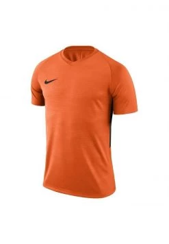 Nike Performance T-Shirt Print - Orange | Herren