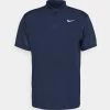 Nike Performance Herren Poloshirt - Obsidian/white