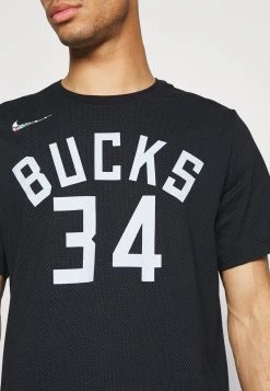 Nike Performance NBA MILWAUKEE BUCKS GIANNIS ANTETOKOUNMPO NAME & NUMBER TEE - Vereinsmannschaften - Black | Herren -Angebote Nike Store 11cbc1a7efe24cfeb8863d1b11ae8723