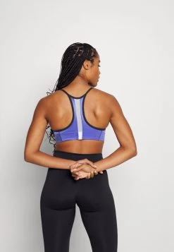 Nike Performance Damen INDY PRO BRA - Sport-BH Mit Leichter Stützkraft - Black/lapis/white/metallic Silver -Angebote Nike Store 11e96759c26840dd9ff920b5b0c7294b