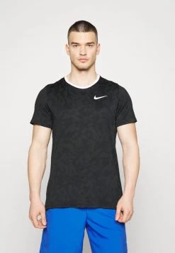 Nike Performance Herren SUPERSET - Sport T-shirt - Black/white