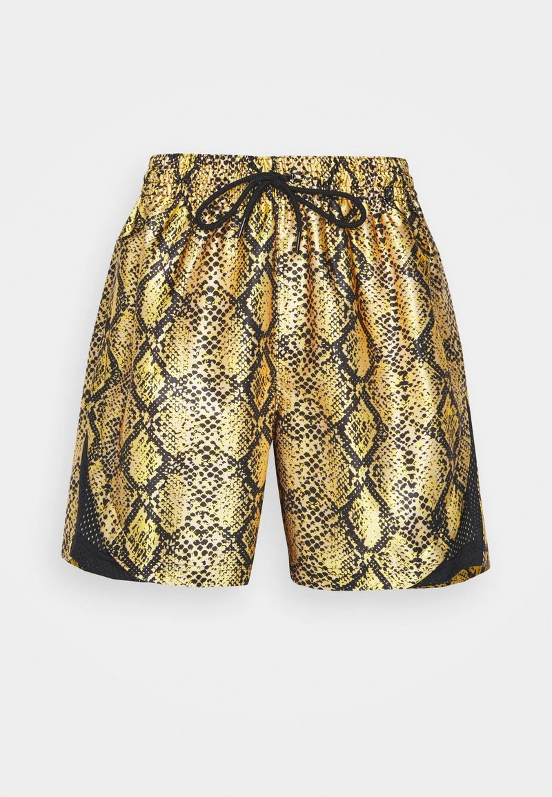 Nike Performance Damen REBEL FLY - Shorts - Vivid Sulfur/black/black 1 Nike Performance Damen REBEL FLY - Shorts - Vivid Sulfur/black/black