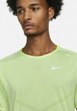 Nike Performance Herren TECHKNIT ULTRA - T-Shirt Print - Volt/white -Angebote Nike Store 124c505dda2b44f5821b69da368af331