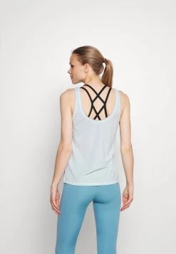 Nike Performance Damen DYE TANK - Sport T-shirt - Cerulean 9 Nike Performance Damen DYE TANK - Sport T-shirt - Cerulean -Angebote Nike Store 129575f1e00447b4b09216119b636ef0