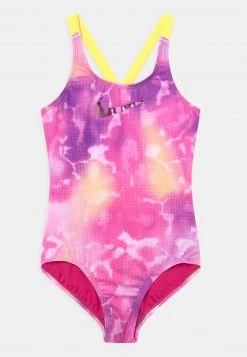 Nike Performance Kinder RAINBOW CLOUD - Badeanzug - Fireberry