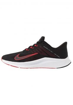 Nike Performance Herren QUEST 3 - Laufschuh Neutral - Black/university Red/white