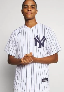 Nike Performance Herren MLB NEW YORK YANKEES OFFICIAL REPLICA HOME - Vereinsmannschaften - White/navy -Angebote Nike Store 136a7e44ad154359879ad564c22858fa