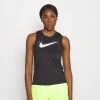 Nike Performance Damen RUN TANK - Top - Black/white