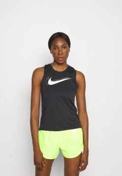 Nike Performance Damen RUN TANK - Top - Black/white