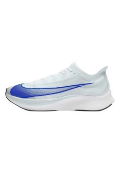 Nike Performance ZOOM FLY 3 - Laufschuh Neutral - Pure Platinum/bright Crimson/black/racer Blue | Herren