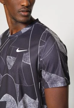 Nike Performance Herren DRY VICTORY - T-Shirt Print - Black/white -Angebote Nike Store 14481474a20849418409bb27bd7a792e