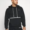 Nike Performance Herren STANDARD ISSUE HOODIE - Kapuzenpullover - Black/pale Ivory