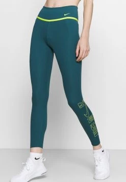 Nike Performance Damen ONE 7/8 - Tights - Dark Teal Green/cyber -Angebote Nike Store 14b57d243ea54976b0ae9906dc648d08