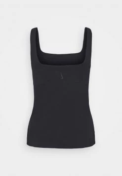 Nike Performance THE YOGA LUXE TANK - Top - Black/dark Smoke Grey | Damen -Angebote Nike Store 14b5b555398d415c9e140c1ee9869042