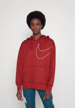 Nike Performance Damen KAPUZENSWEATS HBR GRX AL TM - Kapuzenpullover - Pomegranate/white