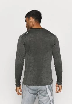 Nike Performance Herren TECHKNIT ULTRA - Langarmshirt - Black/iron Grey/heather/silver -Angebote Nike Store 15d7118944ff410e9e7d1e36c71232f6