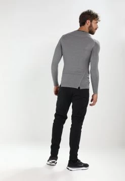 Nike Performance Herren PRO COMPRESSION - Unterhemd/-shirt - Carbon Heather/black/(black) -Angebote Nike Store 15ecd3a247cb4361b62d8bc350af8743
