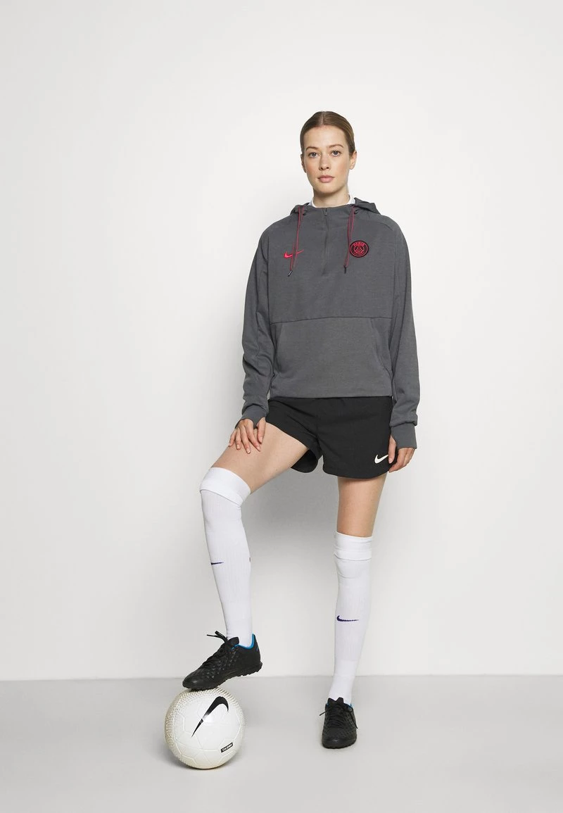 Nike Performance Damen PARIS ST GERMAIN TRAVEL HOODIE - Vereinsmannschaften - Dark Grey/black/siren Red 2 Nike Performance Damen PARIS ST GERMAIN TRAVEL HOODIE - Vereinsmannschaften - Dark Grey/black/siren Red – Bild 2