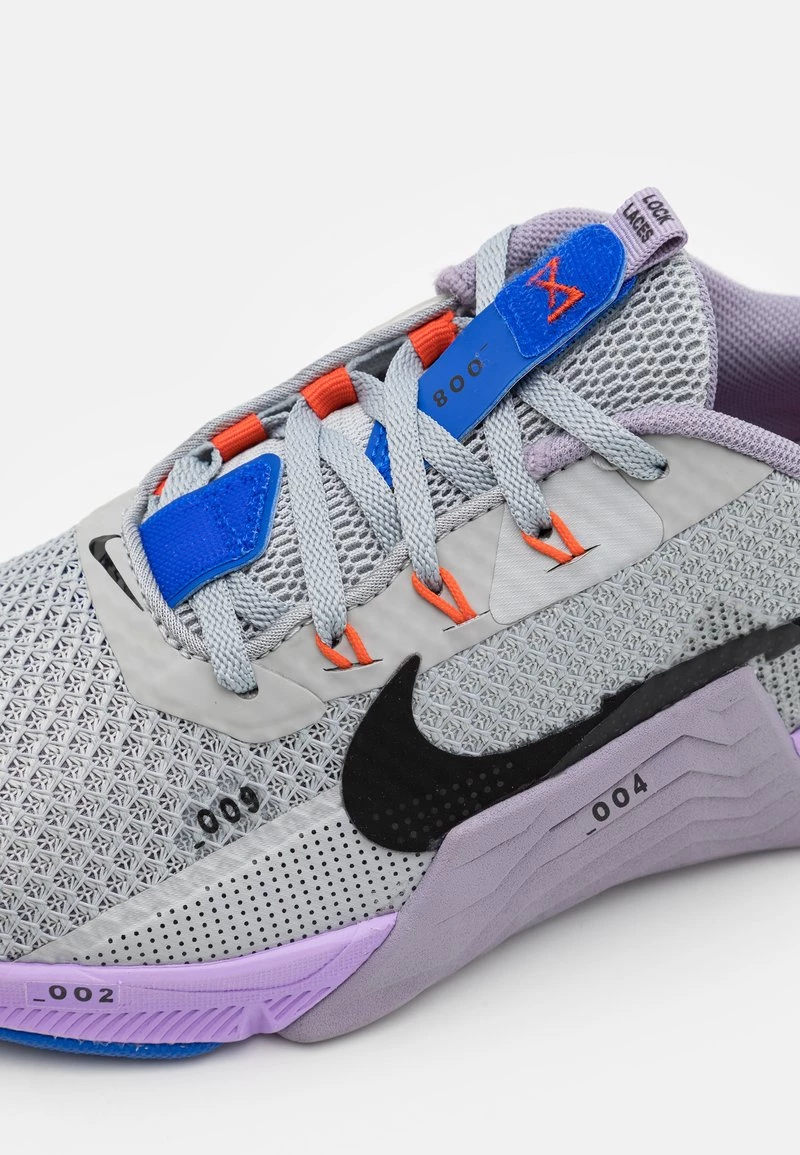 Nike Performance METCON 7 UNISEX - Trainingsschuh - Light Smoke Grey/black/violet Haze/lilac/team Orange/racer Blue 6 Nike Performance METCON 7 UNISEX - Trainingsschuh - Light Smoke Grey/black/violet Haze/lilac/team Orange/racer Blue – Bild 6