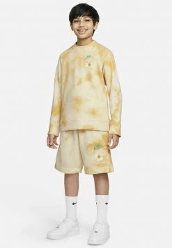 Nike Performance Kinder Sweatshirt - Sanded Gold Rush Pink