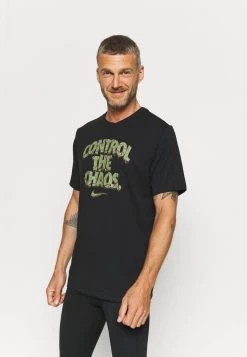 Nike Performance Herren TEE - T-Shirt Print - Black