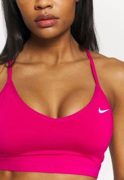 Nike Performance Damen INDY - Sport-BH Mit Leichter Stützkraft - Fireberry/white -Angebote Nike Store 173551f8e4474b6894e7019af4a3b378