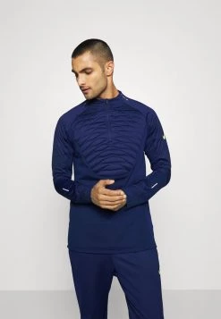 Nike Performance Herren STRIKE DRILL WINTERIZED - Sweatshirt - Blue Void/volt